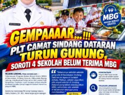 GEMPAAAR…!!! PLT CAMAT SINDANG DATARAN TURUN GUNUNG, SOROTI 4 SEKOLAH BELUM TERIMA MBG