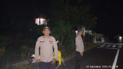 Patroli Dialogis Polsek Kota Padang Sasar Warga dan Tempat Keramaian, Kamtibmas Dijaga Tetap Kondusif
