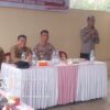 Coffee Morning di Polsek Bermani Ulu, Kapolres Rejang Lebong Ajak Desa dan Kelompok Tani Perkuat Kamtibmas serta Ketahanan Pangan