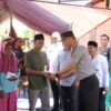 Kapolres Rejang Lebong Sambangi Korban Kebakaran Rumah di Suka Merindu, Salurkan Bantuan