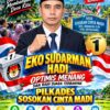 Eko Sudarman Hadi, Optimis Menang dan Raih suara terbanyak Pilkades Sosokan Cinta Mandi