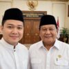 PRESIDEN PRABOWO TERIMA KUNJUNGAN AJI PAMUNGKAS ASAL REJANG LEBONG, BENGKULU, DI ISTANA MERDEKA